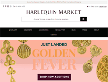 Tablet Screenshot of harlequinmarket.com